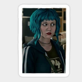 Blue Ramona Sticker